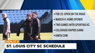 St. Louis CITY SC’s schedule released