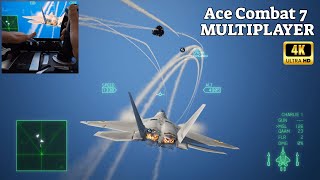 Ace Combat 7 Multiplayer With Hotas Joystick 4K 60 Fps