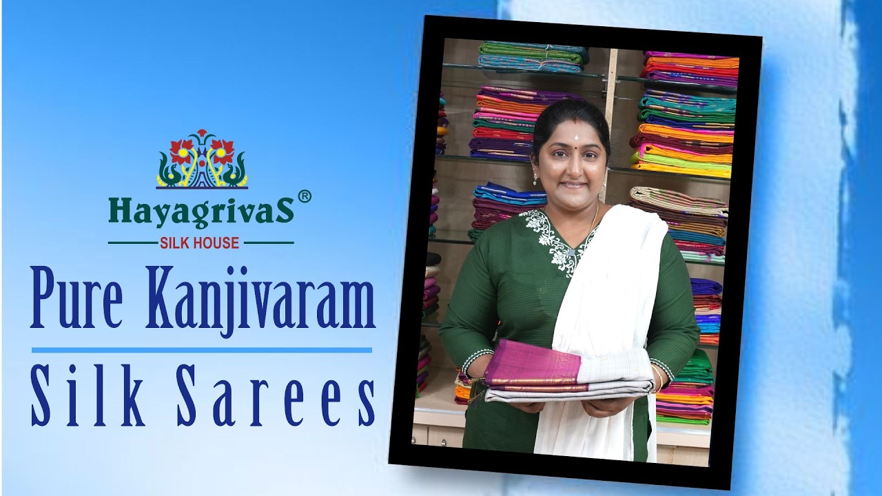 Traditional Pure kanchipuram Silk sarees fresh from the loom collections—each saree is unique #silk