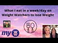 Weight Watchers What I eat in a day\week to Lose weight #weightwatchers#whatieatinaday