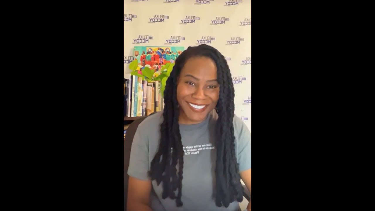 Dr. Telika McCoy teaching, 