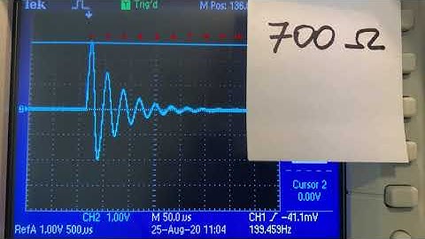 PHY246 Damped Oscillations in LRC circuit