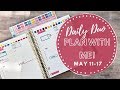 DAILY DUO PLAN WITH ME! | May 11-17 | Erin Condren