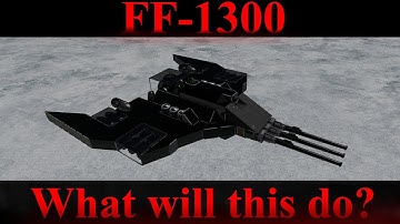 Space Engineers - FF - 1300 Attack Drone Demo