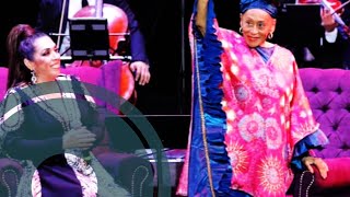 Omara Portuondo & Regina Orozco - Sabor a Mí (Lyrics Video)