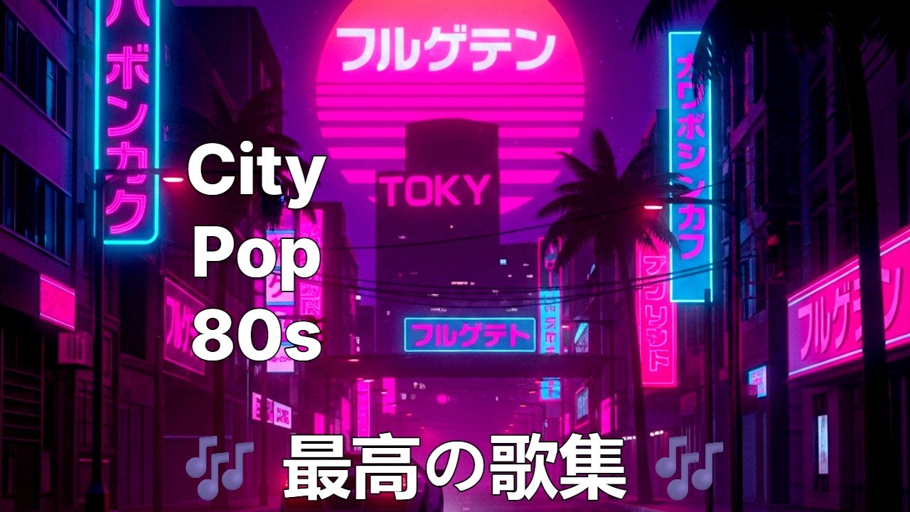 🎶 80年代シティポップ 🌃 Night Drive Nostalgia | Japanese City Pop 80s 💿