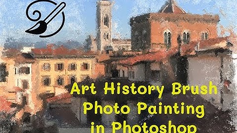 Turn photo into painting with Art History Brushes in Photoshop
