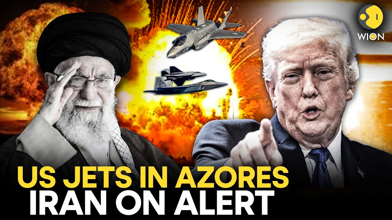 US‑Iran Tensions: US Military Aircraft in Azores as Trump Sets Strike Deadline | WION ORIGINALS
