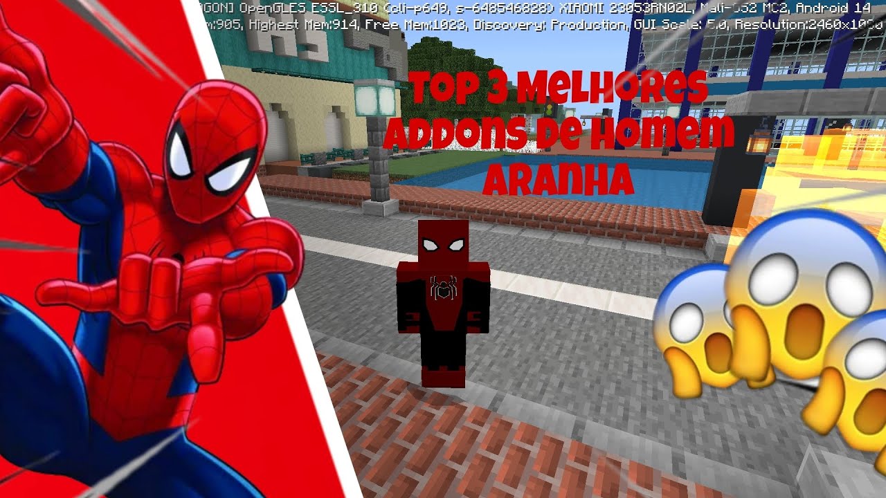 Top 3 Melhores addons para seu Minecraft pe(download na descrição ...