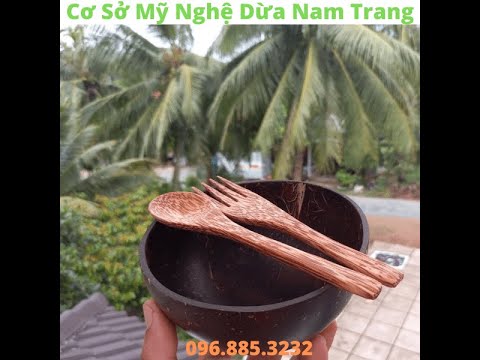 Video Cơ sở sản xuất muỗng dừa thìa gỗ dừa xuất khẩu -... - youtube