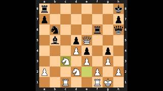 Ludek Pachman-Jan Sefc, Trencianske 1949, Result 1-0