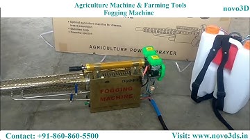 Fogging machine for agriculture and farming purposes, how to use fogging machine