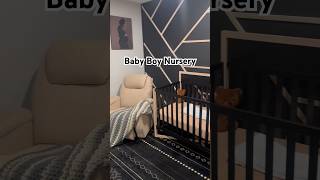 Nursery #newborn #nursery #homedecor #walldecor #interiordesign #black