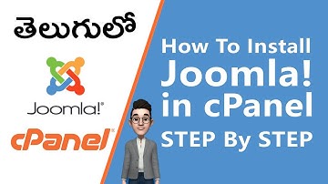 How To Install Joomla in Cpanel | Joomla Tutorials in Telugu | Joomla tutorial for beginners