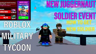 ROBLOX MILITARY TYCOON - 新ジャガーノートソルジャーイベントアップデート screenshot 5