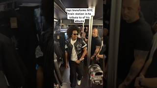 Jayz takes over NYC train station for his pop up shop