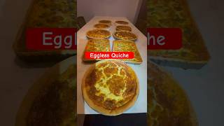 How to make eggless quiche | tastes cracking! #shorts