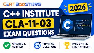 CLA-11-03 Exam Questions 2026 | C Certified Associate Programmer Practice Test