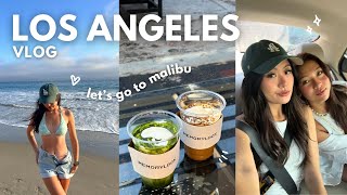 LA VLOG: a few days in malibu, club pilates, trying erewhon, & GNO