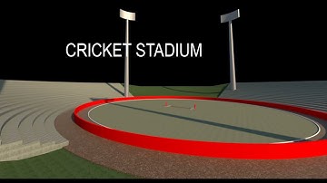 REVIT MODEL  CRICKET STADIUM