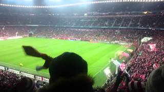 Бавария забивает первый гол Кёльну