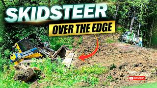 Emergency Rescue Mission To Save Our Customers Equipment. Cant Hold On Much Longer. Stuck On A Cliff