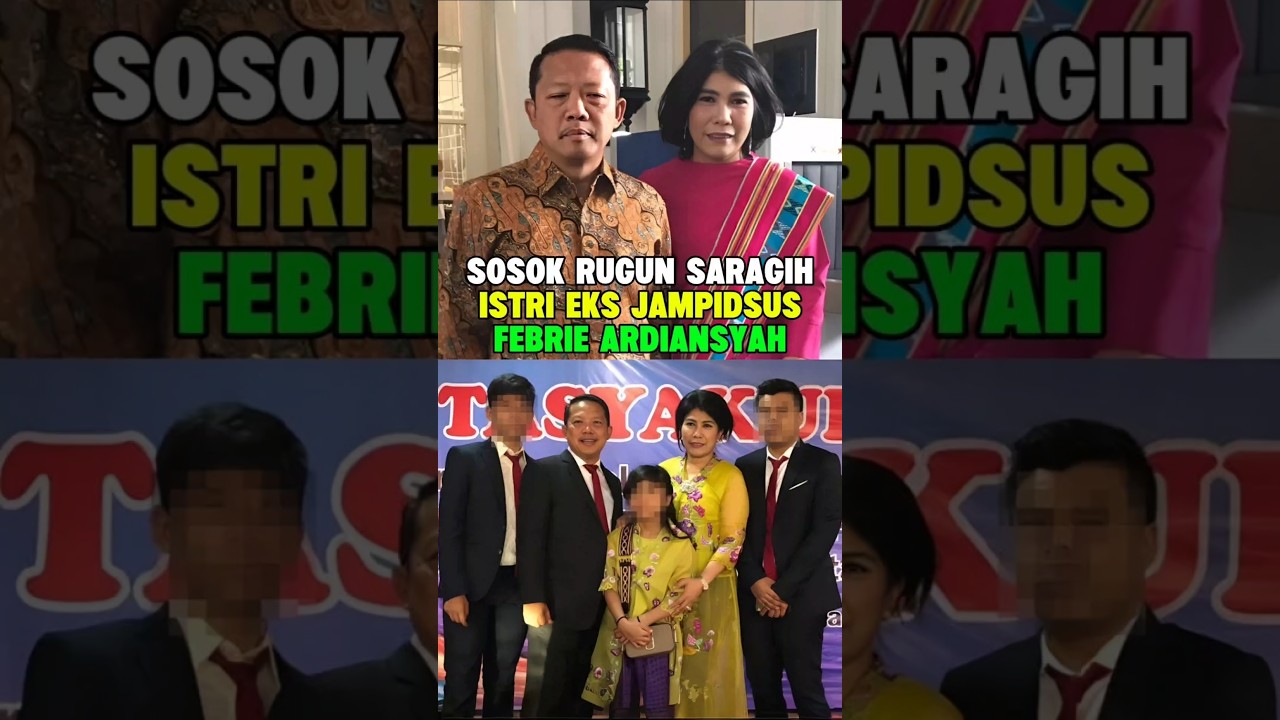 SOSOK RUGUN SARAGIH ISTRI EKS JAMPIDSUS FEBRIE ADRIANSYAH