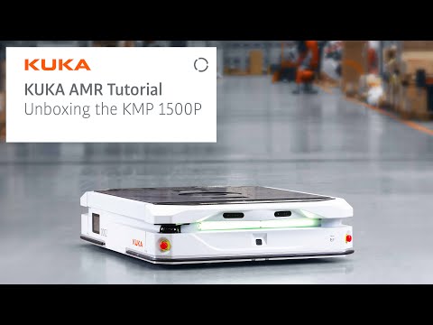 KUKA AMR Training - Unboxing KMP 1500P