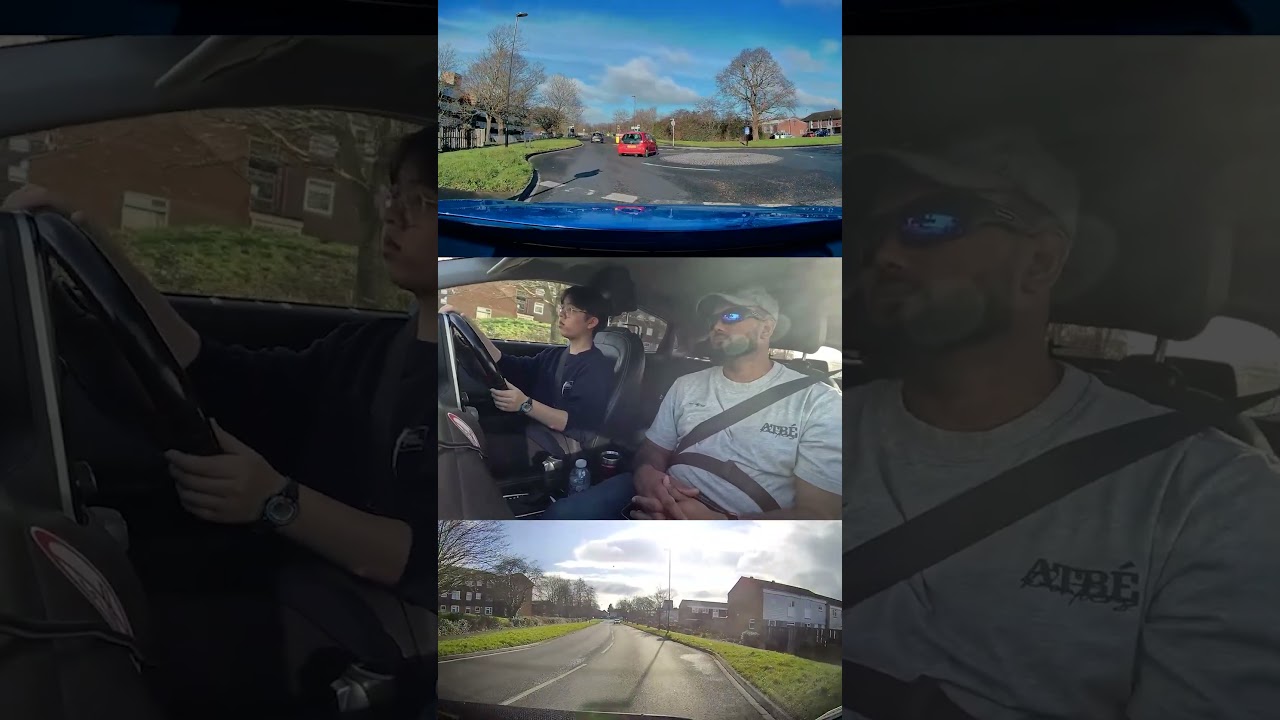 На видео запечатлена путаница на выезде с кругового перекрестка | Сможете ли вы заметить ошибку? ...