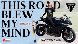 The BEST Roads in Yorkshire? | Triumph Daytona 660 Ride to Helmsley & Blakey Ridge
