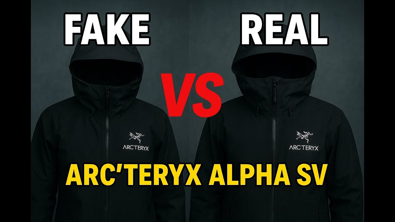 Arcteryx jacket how to spot original. Real vs fake Arc'teryx