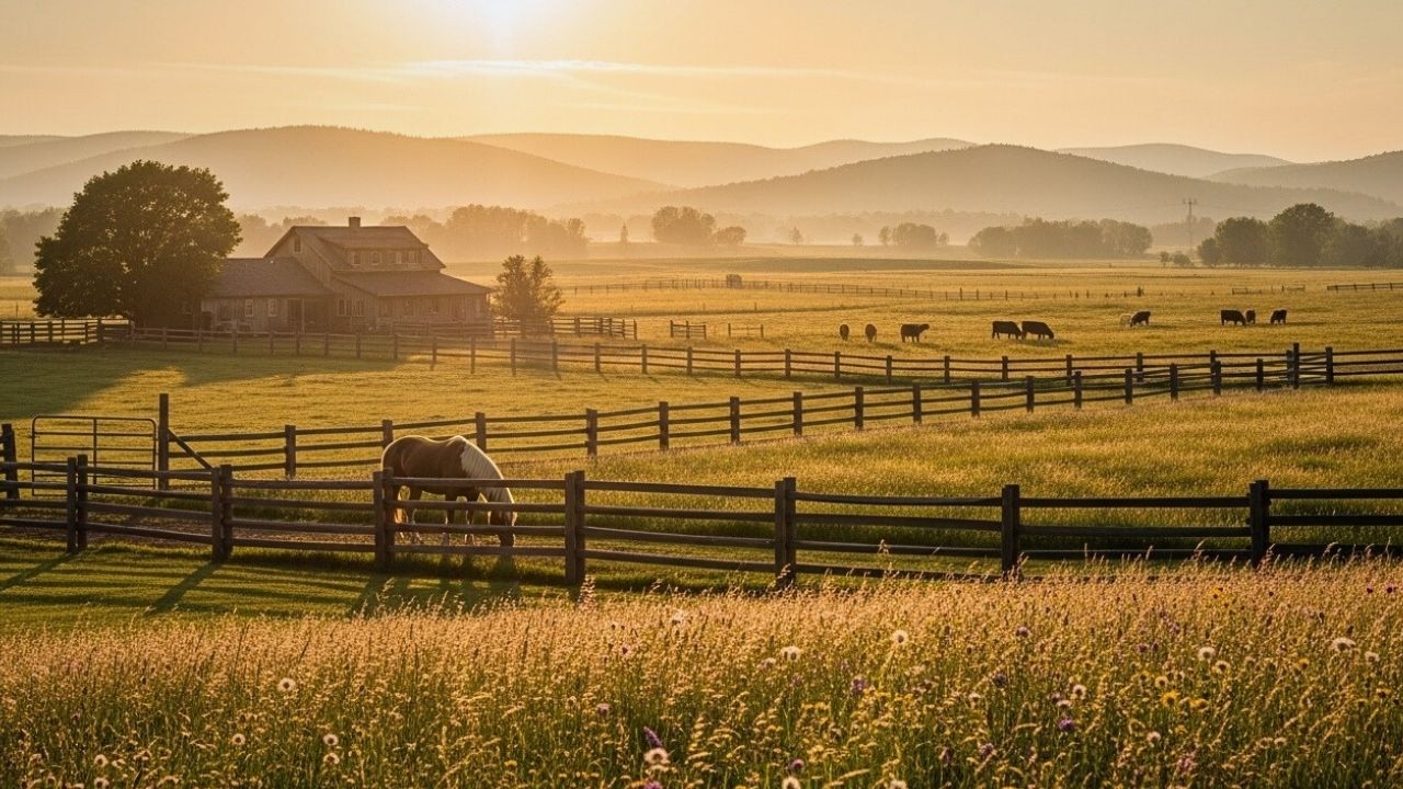 Golden Hour Country Guitar / Soft Instrumental for Relaxation, Study & Peaceful Moment