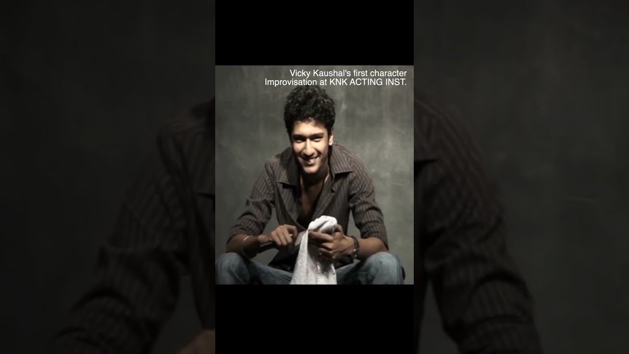 Vicky Kaushal in KNK Acting School in his initial days | Improvisation | Acting | Hindi
