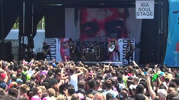 blessthefall "Bottomfeeder" Warped Tour 2013 Seattle WA