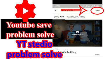 YouTube New Thumbnail Save Problem Solved |How to Fix YT Studio thumbnail problem 2020