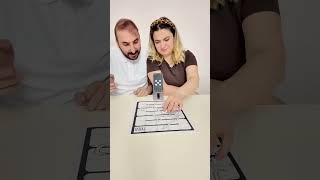 Bitiş Noktasına İlk Ulaşan Kazanır 🎯 Ahmet vs Nur #boardgames #challenge #funny