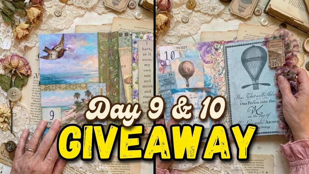 Why I Can't Sell This Journal… (Giveaway!) + Junk Journal July