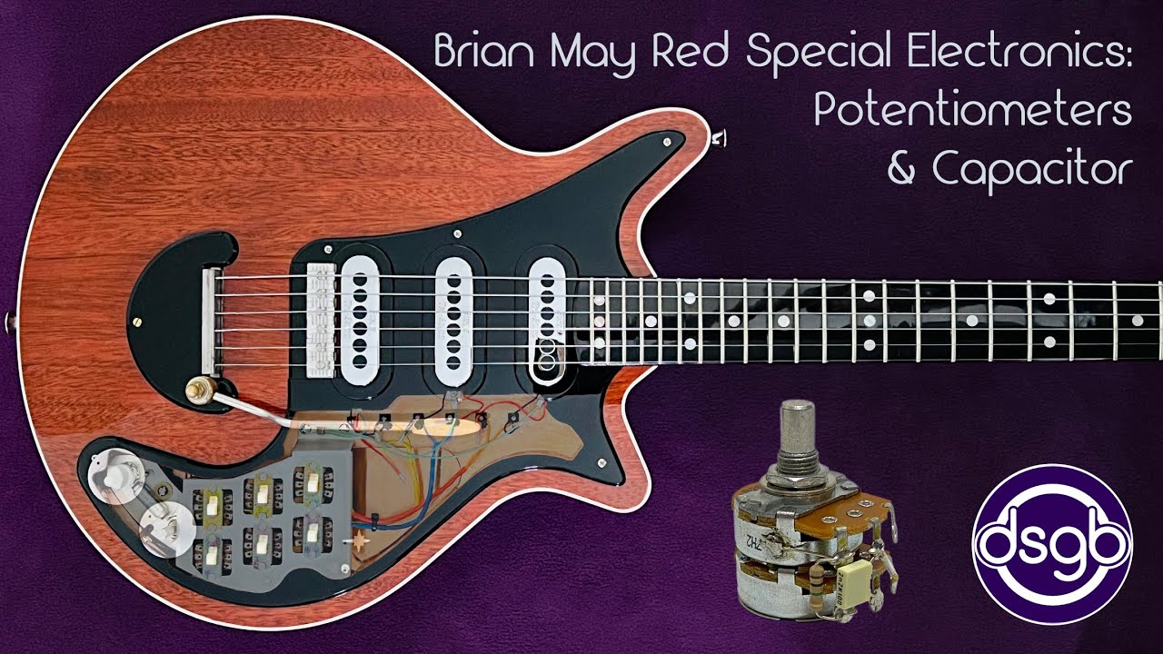 Brian May KAT RED-18 Strap-Mount Treble Booster & KAT Superpot