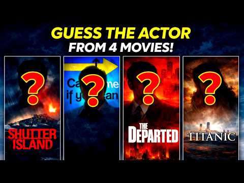 GUESS 100 Actors From Their Four Movies