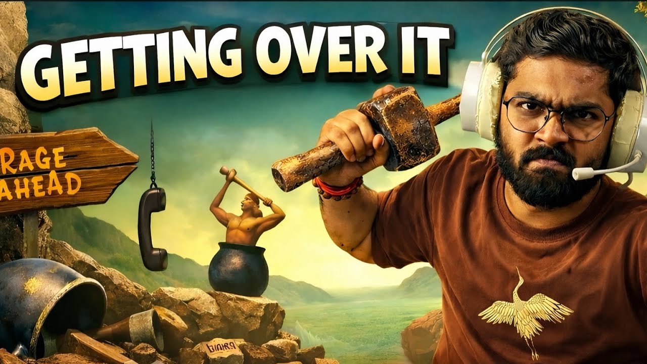 GETTING OVER IT 🔨|| DIMANG KA DAHI BANA DIYA 🤬 || 