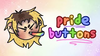 Designing ALL NEW Pronoun Pins for my Etsy!!! (PT. 1) 🏳️‍🌈🏳️‍⚧️🎉 HAPPY PRIDE!!!!!!!!!!