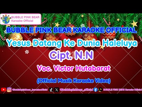 Lagu Natal | Yesus Datang Ke Dunia Haleluya - Victor Hutabarat (Official Musik Video)