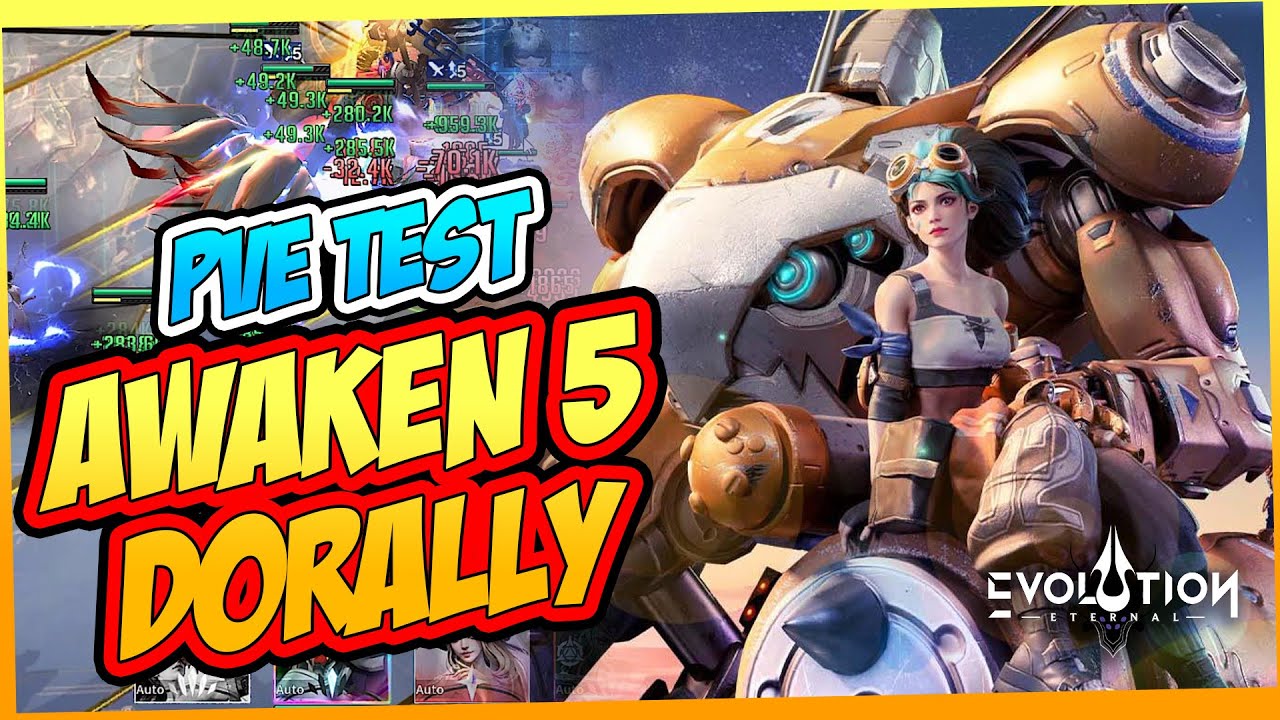 AWAKEN 5 DORALLY TEST CRIMSON ABYSS & HOLY LAND CONTRACT \ ETERNAL EVOLUTION