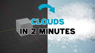 Clouds in Blender in 2 minutes