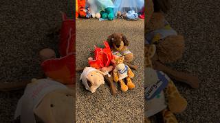 I went to a Chickfila stuffed animal sleepover! It was so much fun!❤️🏕️ #chickfila #sleepover #fun
