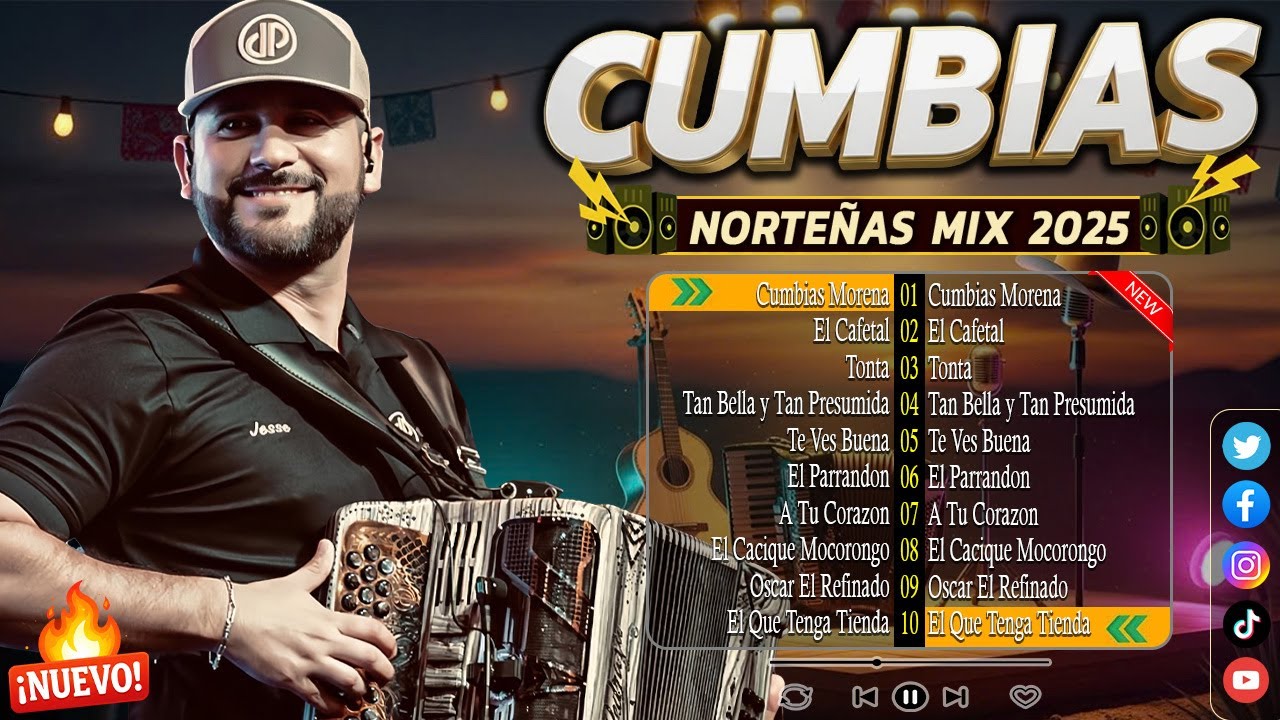 Popurri de Cumbias Norteñas 2025 🔥 De Paranda - Secretto - Los Igualados - LosDorados | Cumbias Mix