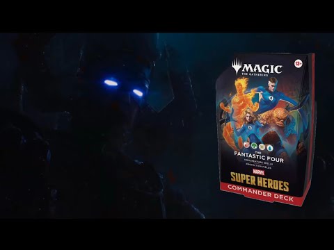 FANTASTIC FOUR MTG Commander Deck Unboxing - YouTube