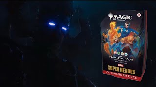 FANTASTIC FOUR MTG Commander Deck Unboxing - YouTube