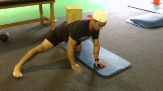 Split Stance Kneeling Adductor Mobilization with End Range Control