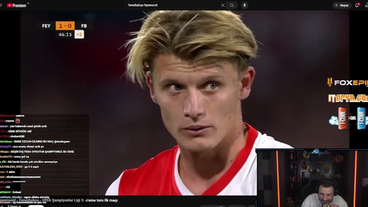 |ATABERK DOĞAN| FEYENOORD-FENERBAHÇE MAÇINI İZLİYOR